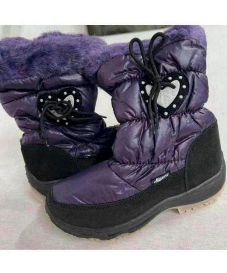 meisjes paarse gewatteerde 36 meisje paars laarzen Nieuw, Kinderen en Baby's, Kinderkleding | Schoenen en Sokken, Nieuw, Laarzen