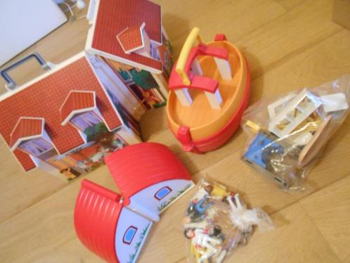 Playmobil LOT maison cabane bateau personnages animaux, Kinderen en Baby's, Speelgoed | Playmobil, Gebruikt, Los Playmobil, Ophalen