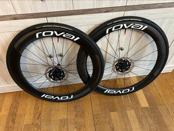 Paire de roues Roval Rapide CLX II Tubeless + Conti 5000STR, Enlèvement, Comme neuf