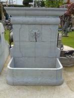 fontaine murale en pierre bleu jet d eau en cuivre ., Enlèvement, Neuf, Pierre, Fontaine