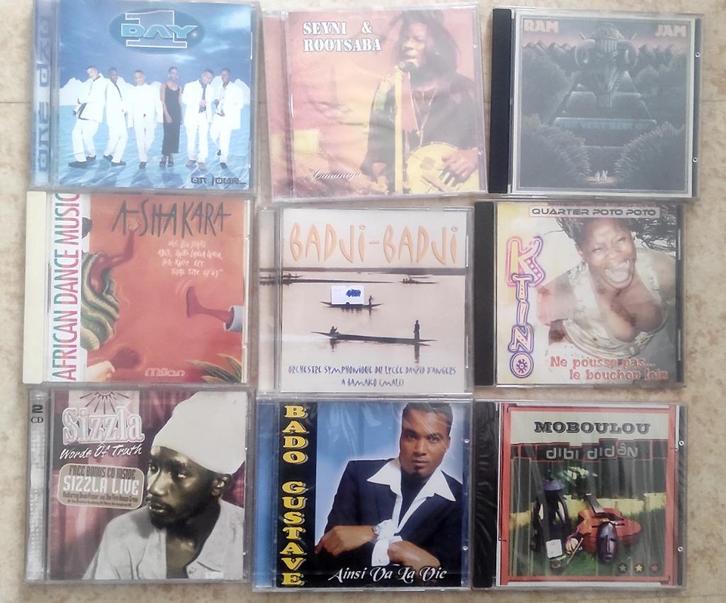 cd Afro - Zouk - Salsa - reggae - ragga - autres oldschool, Cd's en Dvd's, Cd's | Overige Cd's, Gebruikt, Ophalen of Verzenden