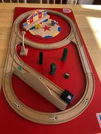Houten treinbaan, Kinderen en Baby's, Speelgoed | Houten speelgoed, Ophalen, Gebruikt
