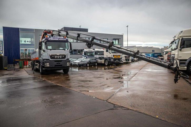 MAN TGS 35.440 BL - PK 33002/8xhydr. (bj 2010), Auto's, Vrachtwagens, Bedrijf, Te koop, Elektrische ramen, MAN, Diesel, Euro 5