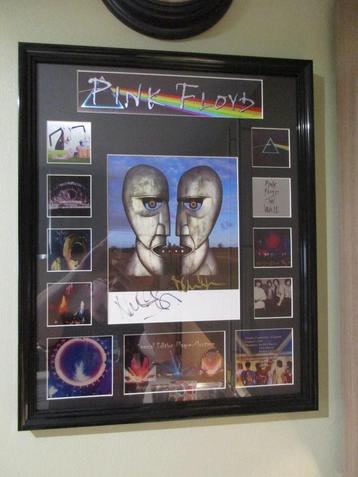 Pink Floyd - Origineel gesigneert frame 
