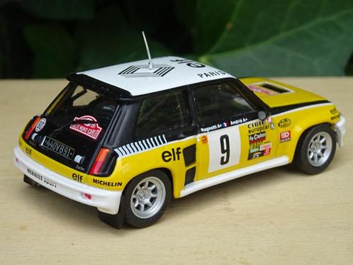 1981 Renault 5 Turbo Winnaar Rally Monte carlo, Hobby en Vrije tijd, Modelauto's | 1:43, Nieuw, Auto, Ophalen of Verzenden