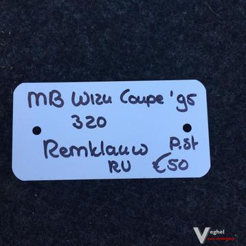 Mercedes W124  3.2 Benzine  Coupe   Remklauw Linksachter of  beschikbaar voor biedingen