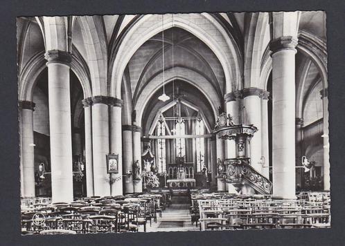 Gosselies - intérieur de l'église, Nels - photo véritable, Collections, Cartes postales | Belgique, Non affranchie, Hainaut, 1940 à 1960