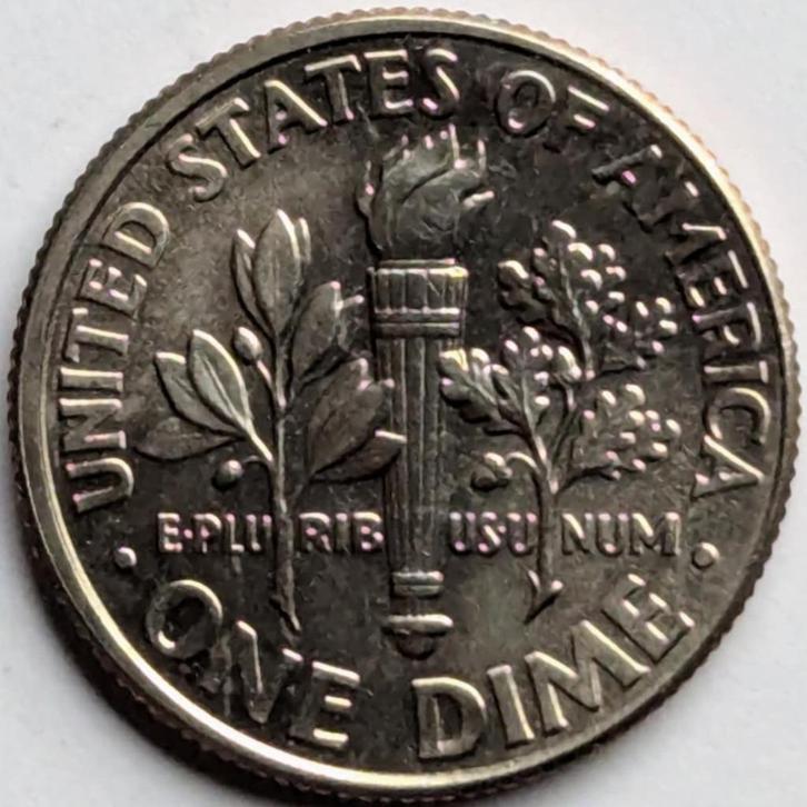 USA - 10 cents - 2015 (P), Postzegels en Munten, Munten | Amerika, Losse munt, Noord-Amerika, Ophalen