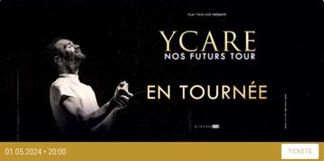 Ycare, mercredi 1er mai à 20h00 au Cirque Royal