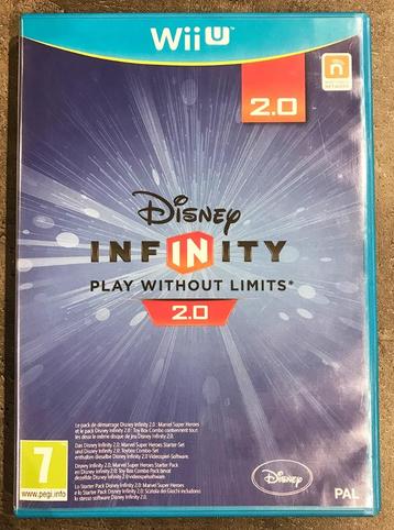 Wii U Disney Infinity 2.0 met veel figuren. beschikbaar voor biedingen