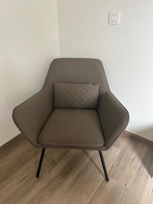 Moderne eenzit kunstleer, Antiek en Kunst, Antiek | Meubels | Stoelen en Sofa's, Ophalen