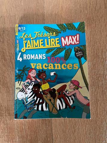 Boek dat ik graag lees uit 4 romans - 9-13 jaar  beschikbaar voor biedingen