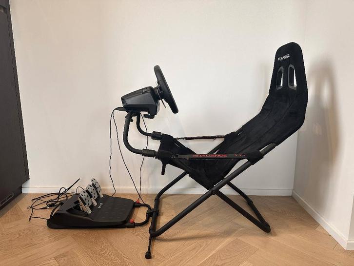 Logitech G29 Driving Force + Playseat Challenge, Computers en Software, Joysticks, Zo goed als nieuw, Ophalen