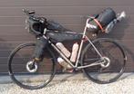 J.Guillem titanium gravelfiets met Di2 & bikepacking tassen, Fietsen en Brommers, Fietsen | Racefietsen, Gebruikt, Heren, Overige maten