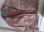 Vintage lederen jas xl, Kleding | Heren, Jassen | Winter, Ophalen, Gedragen
