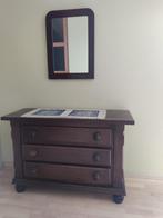 commode slaapkamer, Huis en Inrichting, Kasten | Ladekasten, Ophalen, 100 tot 150 cm, Art deco, Eikenhout