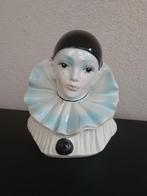 Pierrot clown geglazuurde keramiek, Antiek en Kunst, Ophalen of Verzenden