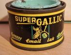 Ancienne laque émaillée en étain Super Gallic., Collections, Enlèvement ou Envoi, Comme neuf