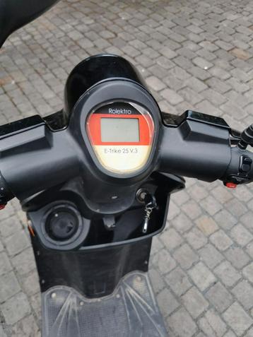 Scootmobiel rolektro E TRIKE 25 voor onderdelen zonder accu' beschikbaar voor biedingen