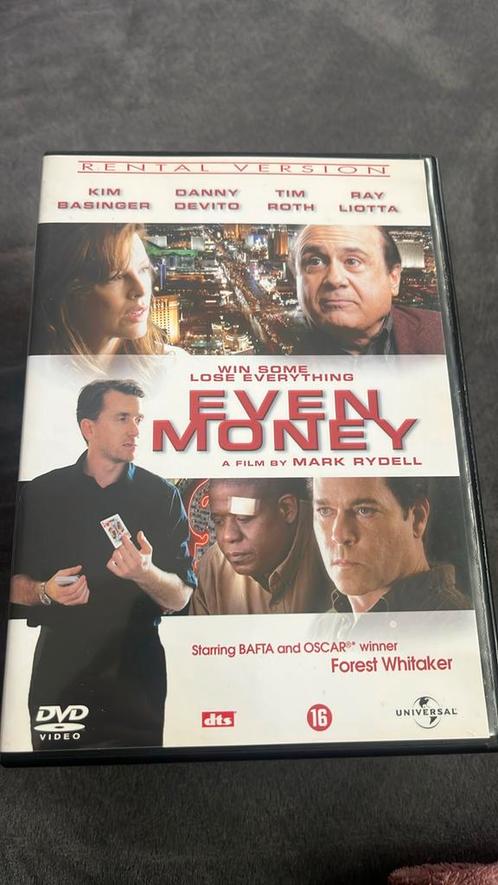 Even money, Cd's en Dvd's, Dvd's | Drama, Zo goed als nieuw, Ophalen of Verzenden