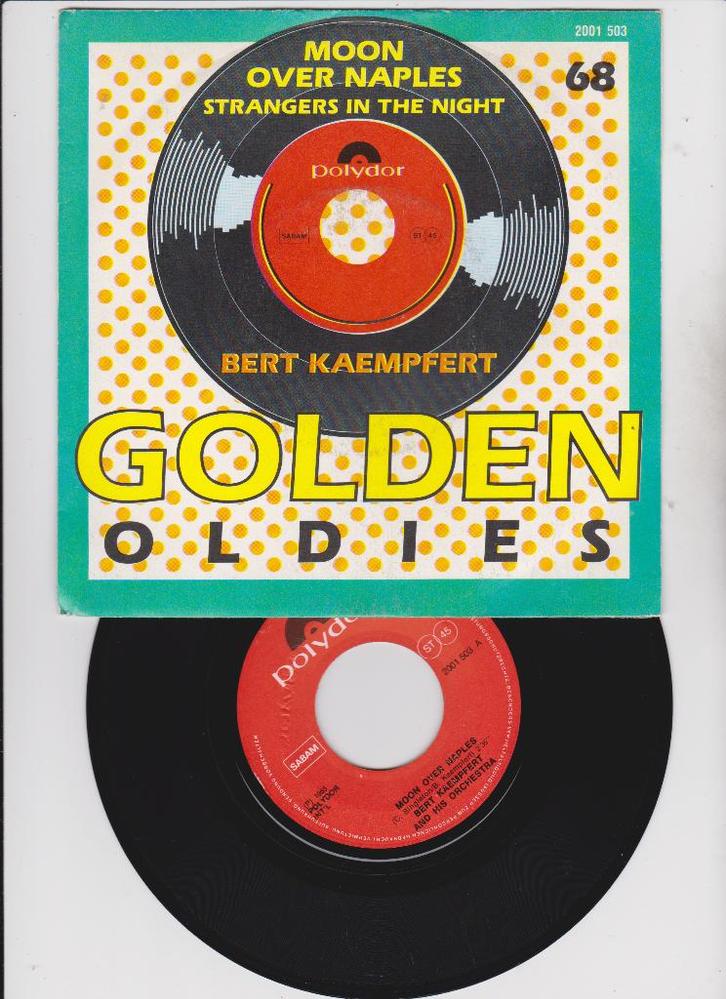 Bert Kaempfert And His Orchestra – Moon Over Naples, CD & DVD, Vinyles Singles, Comme neuf, Single, Pop, 7 pouces, Enlèvement ou Envoi