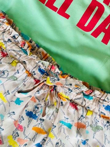 Filou & Friends setje rokje en mintgroen T-shirt CKS 110 116 beschikbaar voor biedingen