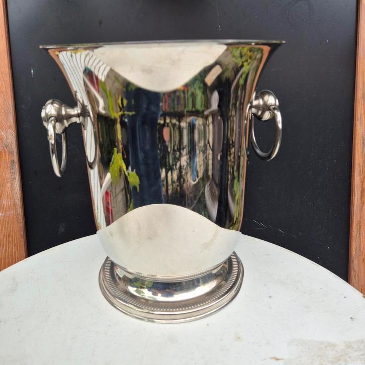 Jean Couzon champagne emmer, inox 18/10, Antiek en Kunst, Antiek | Keukengerei, Ophalen of Verzenden
