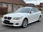 BMW 530D XDRIVE 235CH E60 VOLLEDIG PACK-M 2008, Auto's, BMW, Automaat, Zwart, Wit, 5 deurs