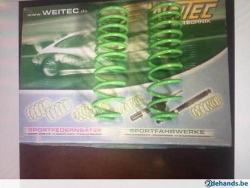 2 Nieuwe Achterste Weitec Verlagingsveren Seat Ibiza GT TDI, Auto-onderdelen, Ophanging en Onderstel, Seat, Volkswagen, Nieuw