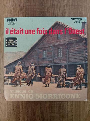 Ennio Morricone  Il était une fois dans l’Ouest - Vinyle 45T beschikbaar voor biedingen