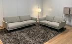 NIEUWSTAAT Set - 2x Design on Stock Byen Lichtgrijs, Huis en Inrichting, Ophalen of Verzenden, Zo goed als nieuw, Stof, Bankstel Bank Zetels Sofa Hoekbank Design bank