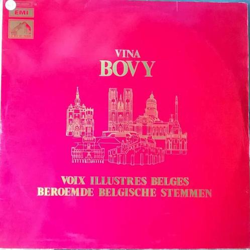 LP Vina Bovy - Beroemde Belgische Stemmen, Cd's en Dvd's, Vinyl | Klassiek, Zo goed als nieuw, Classicisme, Opera of Operette