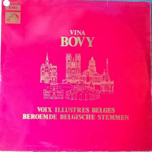 LP Vina Bovy - Beroemde Belgische Stemmen, Cd's en Dvd's, Vinyl | Klassiek, Zo goed als nieuw, Classicisme, Opera of Operette