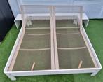 Auping Auronde Bed 160x200cm met Achterelement en Tafeltjes, Ophalen of Verzenden, Zo goed als nieuw