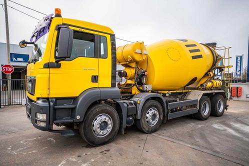 MAN TGS 41.400 BB+LIEBHERR 9m3(WB:4800mm) (bj 2010), Auto's, Vrachtwagens, Bedrijf, Te koop, Airconditioning, Elektrische ramen