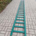 Stevige (zware) houten ladder, Doe-het-zelf en Bouw, Ladders en Trappen, Ophalen, Gebruikt, Ladder, 4 meter of meer