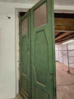 Porte de garage en bois, Bricolage & Construction, Comme neuf, Bois, Enlèvement