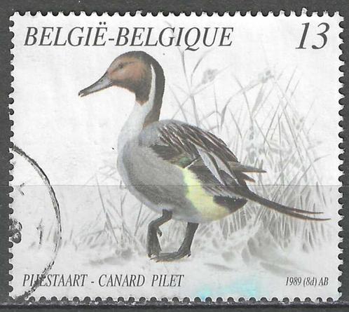 Belgie 1989 - Yvert/OBP 2335 - Natuur - Eenden (ST), Postzegels en Munten, Postzegels | Europa | België, Gestempeld, Voertuigen