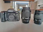 Analoog fotocamera Nikon F90X + lenzen Nikon + flitsen, Ophalen, Gebruikt, Spiegelreflex, Nikon