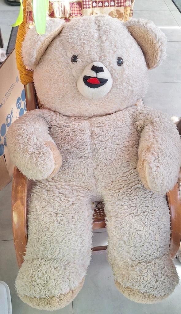 Grote echte Robijn - beer, Verzamelen, Beren en Cherished Teddies, Gebruikt, Ophalen