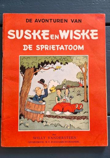 Suske en Wiske De Sprietatoom 1e druk 1948 beschikbaar voor biedingen