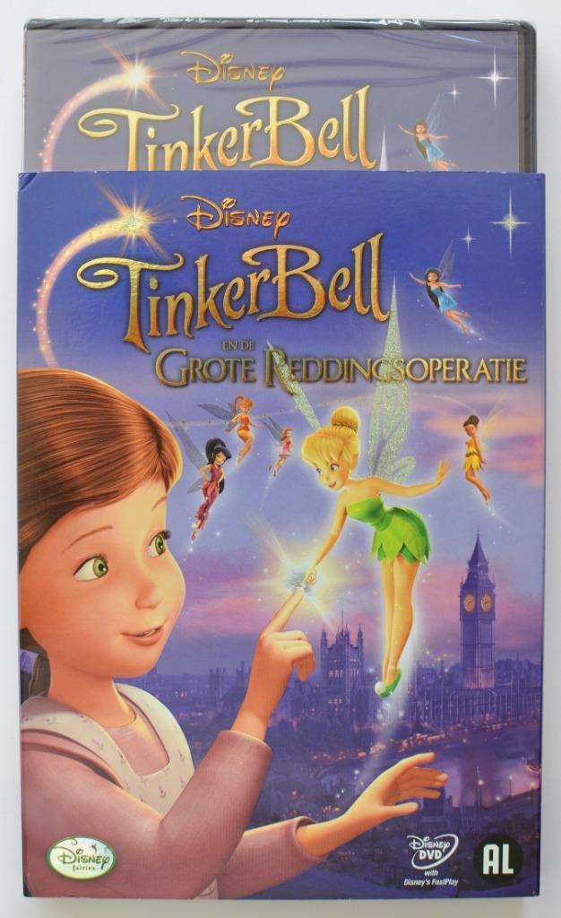 DVD TINKERBELL EN DE GROTE REDDINGSOPERATIE / IN VERPAKKING, Cd's en Dvd's, Dvd's | Tekenfilms en Animatie, Nieuw in verpakking