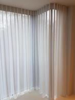 Gordijnen semi transparant, Huis en Inrichting, Ophalen, 200 cm of meer, Wit, Zo goed als nieuw