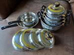 potten en pannen, Ophalen, Gebruikt, Inox, Pannenset