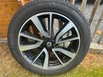 Jantes et Pneus hiver Nissan XTRAIL 225/55 R19 99H, Pneus et Jantes, Pneus hiver, Utilisé, 225 mm