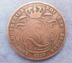 1850 5 centimes Léopold 1er 50 étroit, Timbres & Monnaies, Monnaies | Belgique, Envoi, Monnaie en vrac, Métal