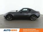 Mazda MX-5 2.0 Luxury RF (bj 2017), Auto's, Achterwielaandrijving, Gebruikt, Cabriolet, Leder