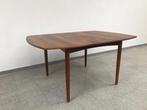 Midcentury Vintage Deens design teakhouten eettafel, Huis en Inrichting, Tafels | Eettafels, Ophalen, Gebruikt, Vijf personen of meer