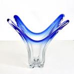Grote zware seventies vaas - Vintage Murano glaswerk, Ophalen of Verzenden