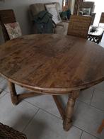 Landelijk tafel en 6 stoelen, Antiek en Kunst, Ophalen